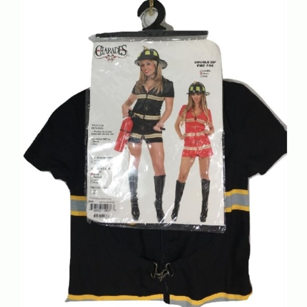 Fire Fox Halloween Costume Adult Size Small Black